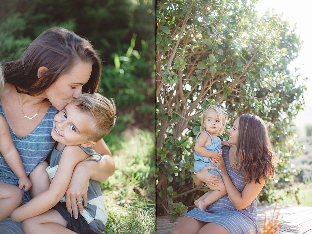 family portraits at the lavender farm on Maui by cadencia photography