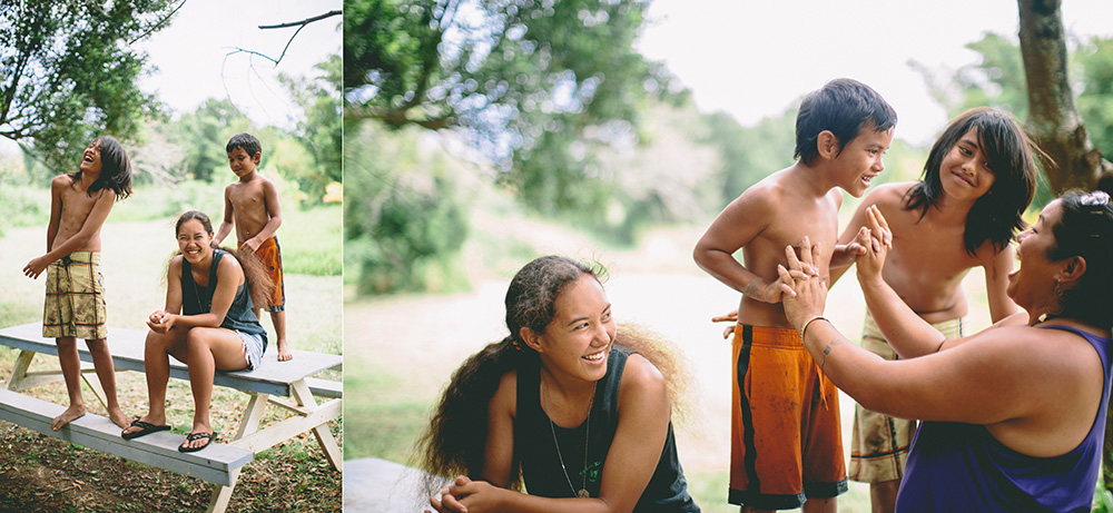 maui family photographer captures Kehau and her family at their taro patches