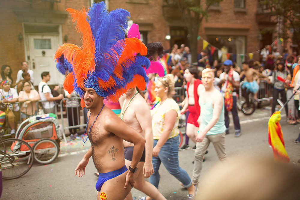 parade at NYC pride