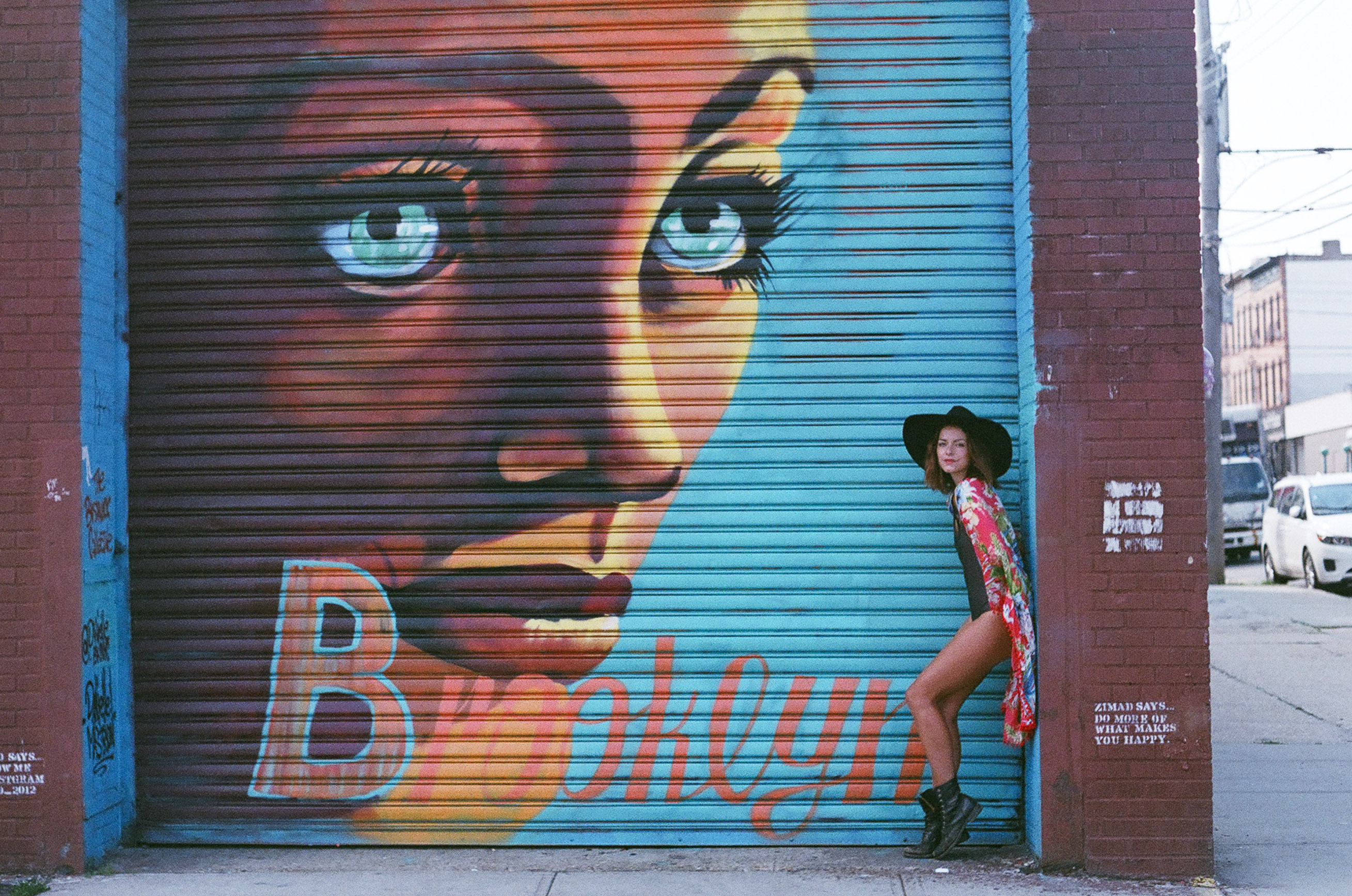 street art by Danielle Mastrion in bushwick photographed by cadencia photography.