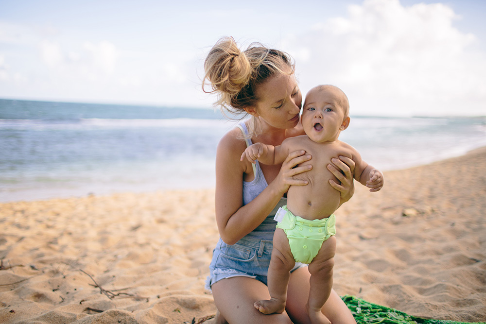 ellen fisher raising vegan children on Maui. 