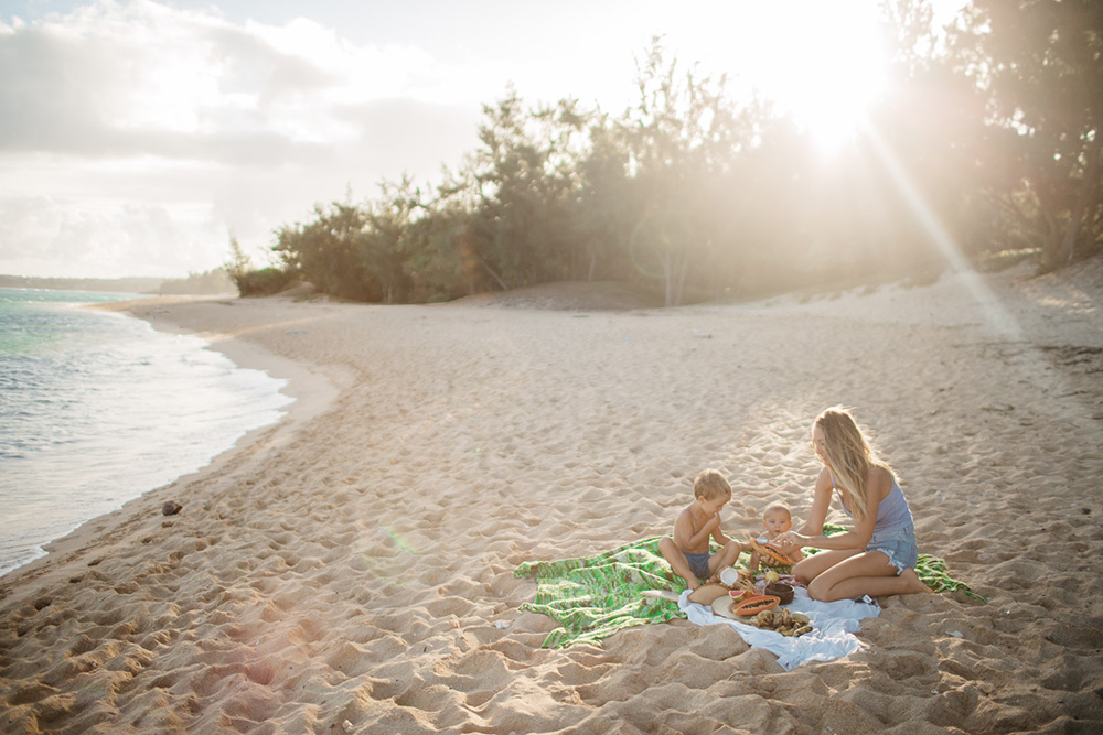 if you're looking for things to do on maui, have a picnic at baby beach in Paia. 