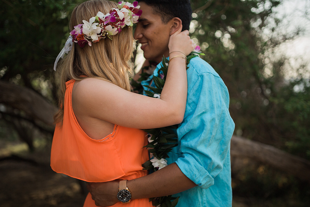 beautiful engagement photography in maui, hawaii. 
