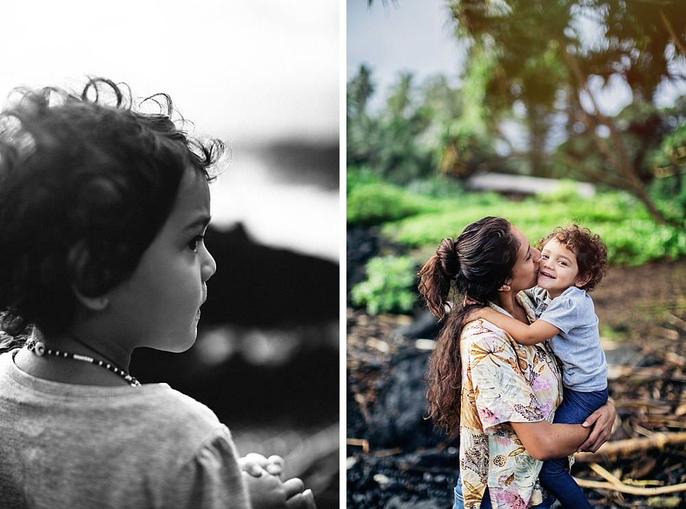 keanae peninsula mama Kamalani shares on tropical moms, a series on Maui motherhood with interviews and family photography.