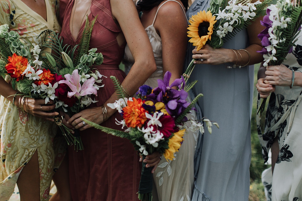 homemade bouquets maui wedding