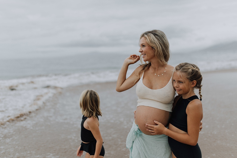 po'olenalena beach maternity photos