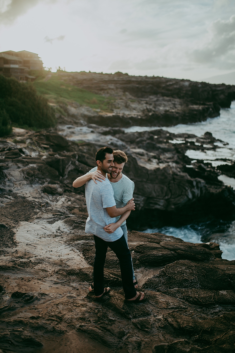 same sex couples photography in maui, hawaii 