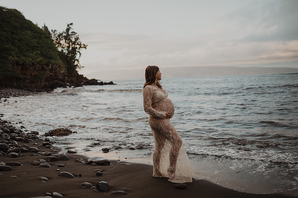 honolua bay maternity photos 