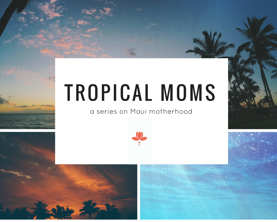 tropical moms, maui family photography by cadencia
