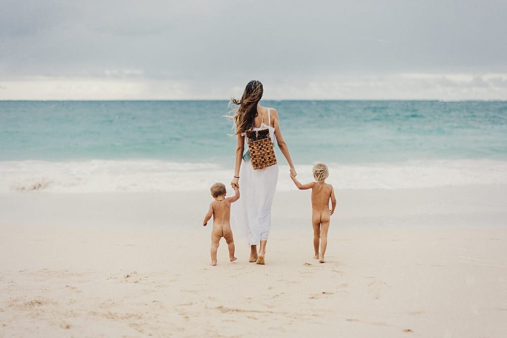 avi & ohana | baldwin beach | paia family photography