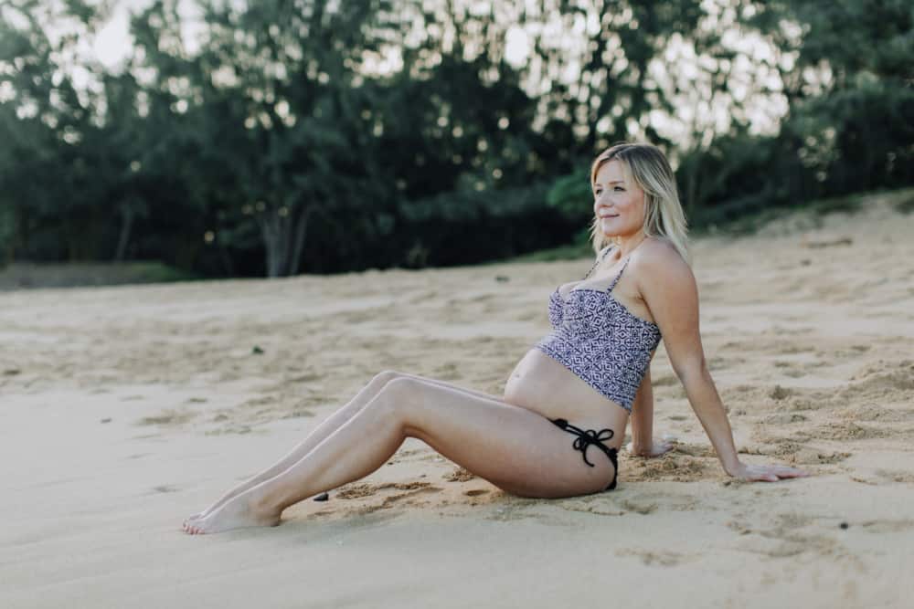 maui maternity photography | baby beach baldwin