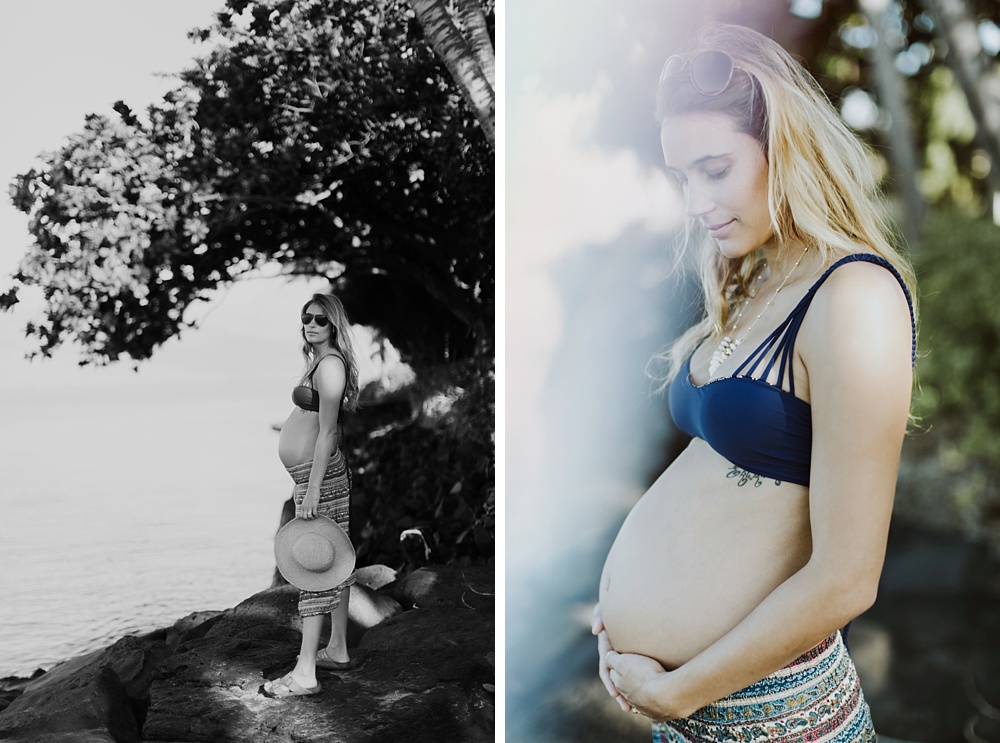 pukka perri maternity photos Maui. 